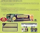 10 Gallon LIGHTING  SCREEN COVER REPTILE KIT