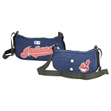 Cleveland Indians 2-Button Jersey Style Purse (Measures 12" x 6" x 2")