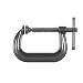 Bessey CDF403 3-Inch x 2-3/8-Inch Black Oxide Spindle Drop Forged C Clamp