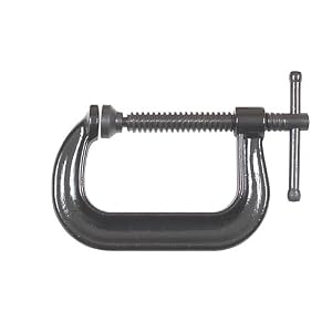 Bessey CDF403 3-Inch x 2-3 8-Inch Black Oxide Spindle Drop Forged C Clamp by 