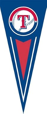 Texas Rangers YARD PENNANTS 34x14 