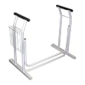 Jobar International Deluxe Toilet Safety Support - White