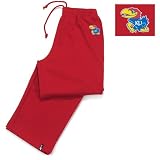 Antigua Kansas Jayhawks Youth Embroidered Fleece Pant