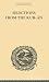 Book Selections from the Kuran: Trubner's Oriental Series