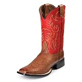 Mens NOCONA 11 Smooth Ostrich Breathable Cowboy Boots BROWN (Size Run 6 - 13 B D EE) FAL-WIN by Nocona