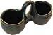 Colombian Black Clay Double Dish