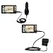 Essential Kit for the Amcor Navigation GPS 5600 includes a Car and Wall Charger - Gomadic Brand w/ TipExchange Technology