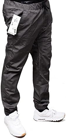 Scoop Polka Dot Print Joggers (34, Gray)