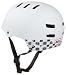 Bell Fahrradhelm BS Faction, matt weiß kariert, 2012911 (M)