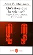 Qu'est-ce que la science?