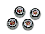 Cadillac-Old Style Logo Chrome ABS Snap Caps