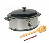 OneTouch Massage Stainless Steel 6 quart Massage Stone Heater Warmer 8G