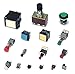 Pushbutton Switch, On-On, SPDT, 250 V, 30 V, 3 A, Quick Connect, Solder