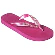 - Pink Garland Embllshd Flip Flop - 10