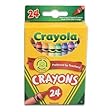 Crayola Crayons 24 Count - 2 Packs 52-0024-2 5200242, crayon great school