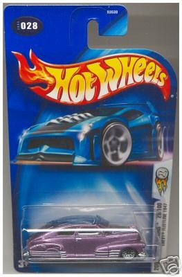  Mattel Hot Wheels 2004 First Editions 1:64 Scale Purple 1947 Chevy Fleetline Die Cast Car #028