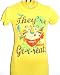 Tony The Tiger Kellogg's Frosted Flakes Cereal They're Grrreat Advertising Slogan Women's Yellow Vintage T-shirt by Junk Food Clothing