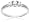 14k White Gold Round 3-Stone Diamond Ring (1/4 cttw, I-J Color, I1-I2 Clarity), Size 5
