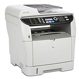 New Ricoh Corp Aficio Sp 3400sf Laser Multifunction Printer Monochrome 30pp ....
