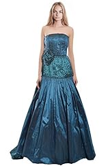 Silk/Taffeta Evening Dress 