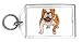 Keychain with bulldog, dog, pet