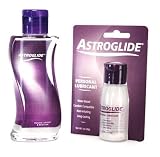 Astroglide 5 oz and 1 oz Travel Size Lube Personal Lubricant Economy Pack