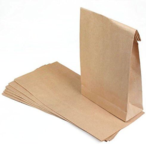 2 Pack (80 Counts) Brown Paper Lunch Bag Recyclable Biodegradable