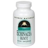 Source Naturals Echinaea Root 500mg, 200 capsules (Pack of 2)