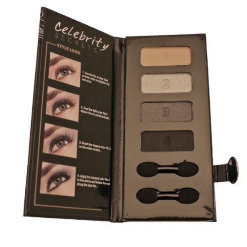 W7 Celebrity Secrets 4 Step Eyeshadow Palette – Smokey Brown