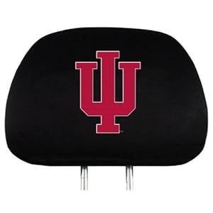 NCAA Indiana Hoosiers Automotive Head Rest Covers