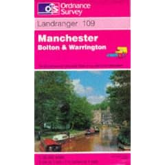 Manchester, Bolton and Warrington (Landranger Maps)