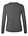 BH B.I.L.Y USA Women's Unique Button Long Sleeve Soft Knit Cardigan Sweater Grey Medium