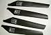 Replacement Rotor Blade Sets For The R/c Apache Helicopter 4 Channel Remote Control Ready To Fly Helicopter And Lama 4 By Calco