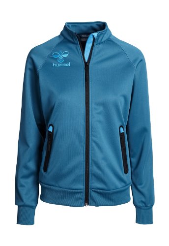 Hummel Damen Jacke CORPRATE POLY ZIP, blau (oriental blue), XS, 38-873-7848