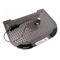 Cables Unlimted FANNBCOOL3 MiniFit Slate Grey Metal Netbook Cooler with Fan