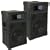 New PA DJ Band Karaoke 12" Pro Audio Two Way Speaker Monitor Pair Trap12