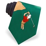 Fore Golf by Wild Ties navy blue silk ties