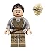 LEGO Star Wars Minifigure - Rey with Hairpiece and Black Staff (75099)