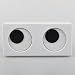 BestDealUSA Cute Eye Clock Rotating Iris Novelty Desk Display Clock