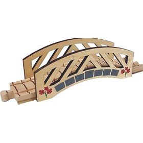 Garden Bridge - 8 inches by Maple Landmark