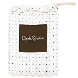 DwellStudio Baby Plus Multi Fitted Crib Sheet, Aqua