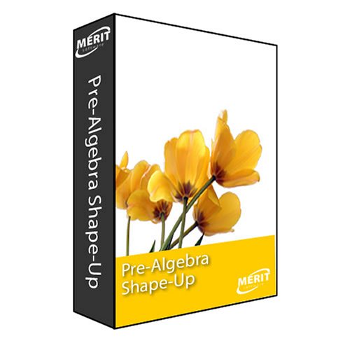 Pre-Algebra Shape-Up Software (Math for 5th, 6th and 7th Grade) with Personalized Feedback and Automatic Student Tracking - Home Version