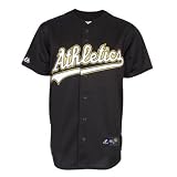 Oakland Athletics Replica Alternate 1 Jersey - Black XX Large