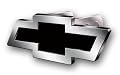Chevy Bowtie Style Brushed Aluminum Hitch Plug