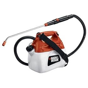 Black & Decker 1-1/4-Gallon Cordless Garden Sprayer #GSP014