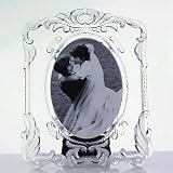 Mikasa Princess oval 5x7 crystal frame