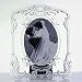 Mikasa Princess oval 5x7 crystal frame