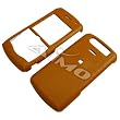 Blackberry Pearl 8110 8120 8130 Leather Protector Hard Case Light Brown