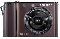 Samsung TL34HD 14.7MP Digital Camera with 3.6x Schneider Optical Image Stabilized Zoom (Black)