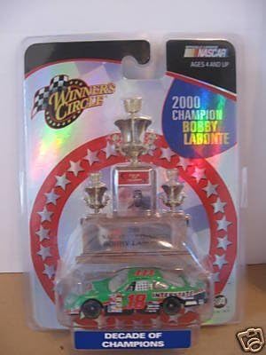 Bobby Labonte #18 2000 Champion Decade of Champions Interstate Batteries Pontiac Grand Prix 1/64 Scale Winners Circle